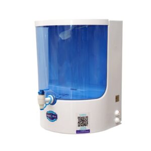 Dolphin 5 Stage Purification 9 Liter Ro + Active Copper + B12 Alkaline Water Purifier Filter For Home Office White And Blue