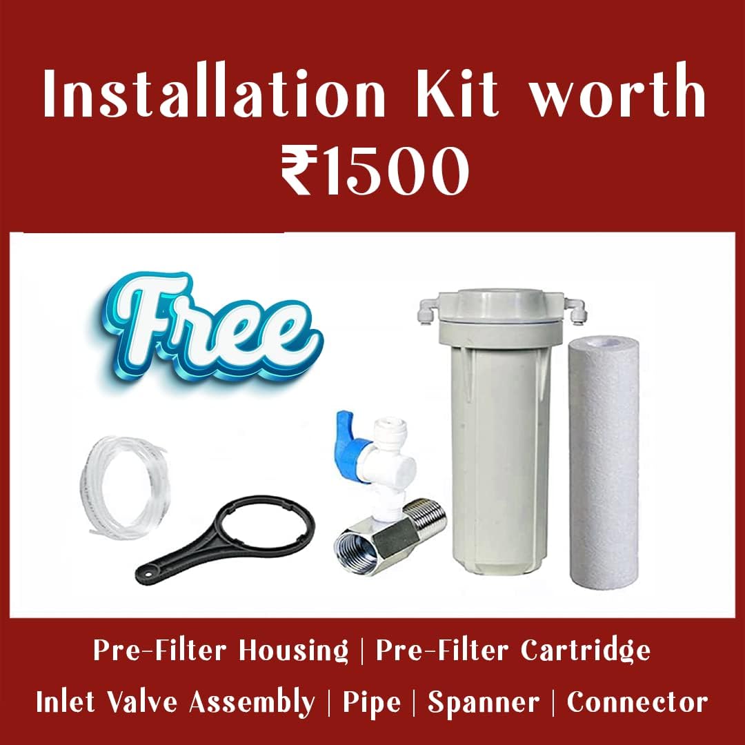 Aqua Omega UV Water Purifier with Copper Technology Automatic Function 12 L UV + UF Water Purifier White